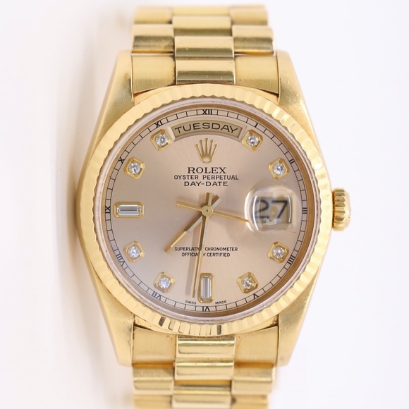 Rolex President Diamond Dial 36mm - Picture 3 of 14